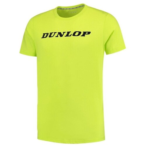 Dunlop Majice s kratkimi rokavi Essentials Basic Rumena Slike