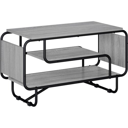  TV stalak 80 x 36 x 45 cm Siva Sonoma Konstruirano drvo Slike