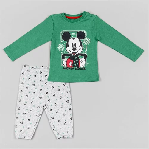Zippy Dječja pamučna pidžama boja: zelena, s uzorkom