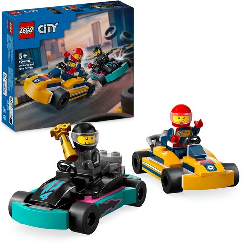Lego City Go Karts and Race Drivers &scaron;tevilka 60400 Cene