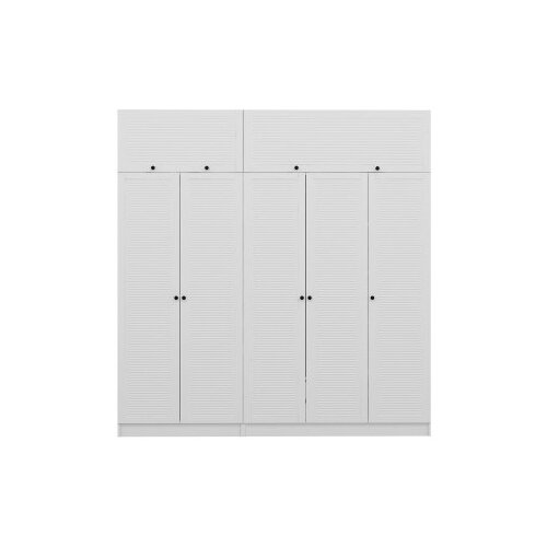 Hanah home Ormar Kale-8432, 225x210x52 cm, Bijela Slike