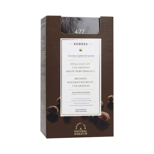 Korres Argan Oil Advanced Colorant - 4.77 Dark Chocolate