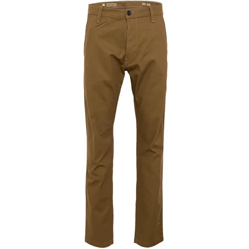 G-star Raw Chino hlače 'Bronson 2.0' oliva