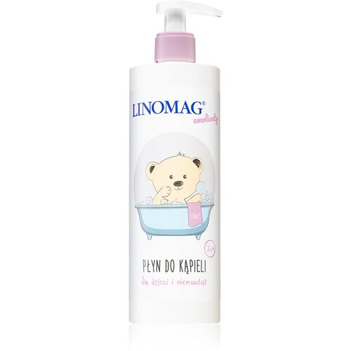 Linomag Emolienty pjena za kupanje za djecu 400 ml Slike