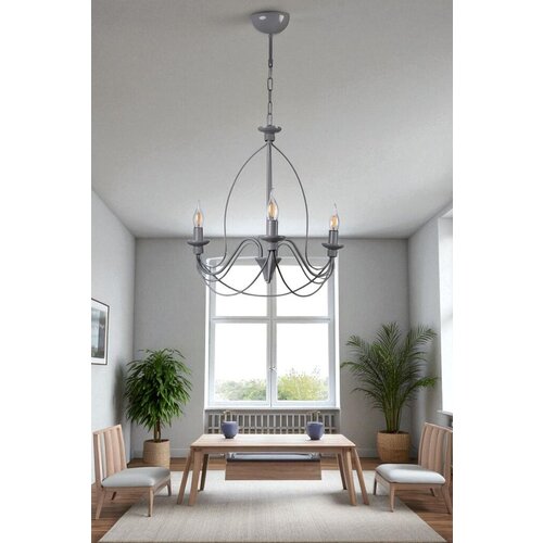 Opviq Luster 2589996, Sivi Slike