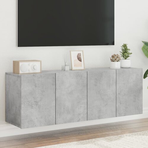 vidaXL Stenske TV omarice 2 kosa betonsko siva 60x30x41 cm Cene
