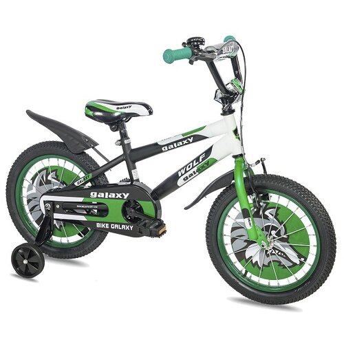 Favorit Dečiji bicikl Wolf 16" crna/siva/zelena Cene