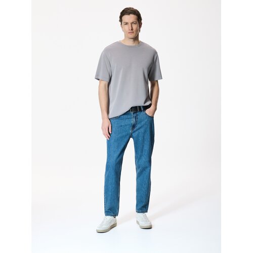 Reserved Regular fit majica od modala - srednjesivo Cijene