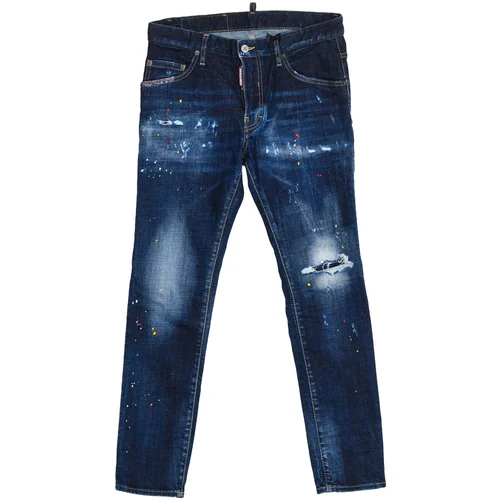 Dsquared Hlače S74LB0835-S30664-470 Modra