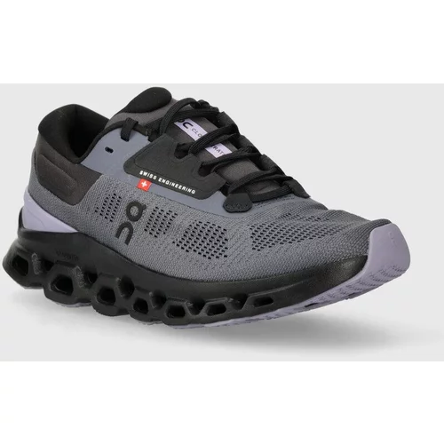 On-running Tekaški čevlji On-running Cloudstratus 3 vijolična barva, 3WD30121234