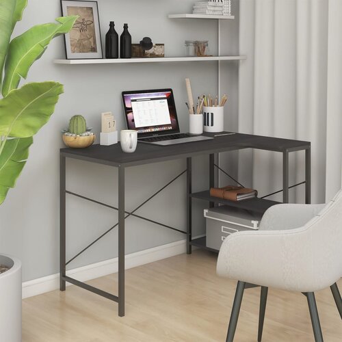  za računalo crni 110 x 72 x 70 cm od iverice Slike