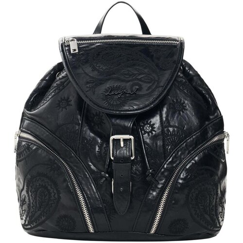 Desigual Nahrbtniki BACK_SIROCO TULA MINI BLA 26WAKP06 Črna Cene