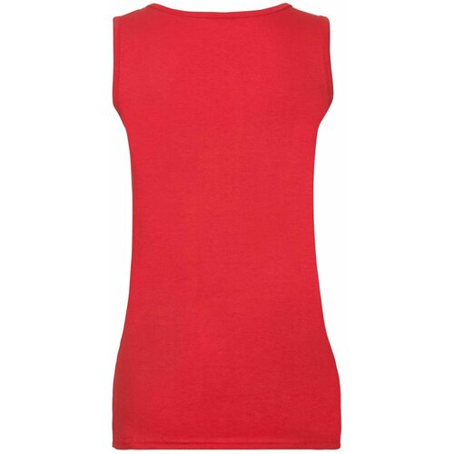 Fruit Of The Loom Valueweight Vest Women's Red T-shirt Slike