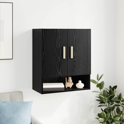 Ormar za Zid Zidne Crni hrast 60 x 31 x 70 cm Konstruirano drvo Cene