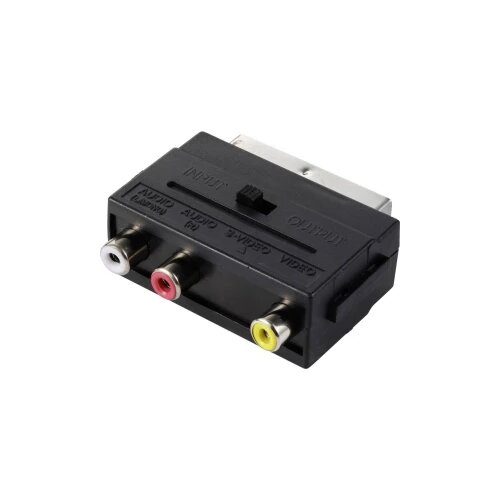 SpeaKa Professional SP-13442696 SCART adapter [3x klinken - 1x SCART-sklopka] crna Cijene