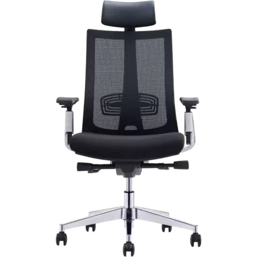 Modrulj M 203, ERGONOMSKA RADNA STOLICA SA GN+RN, NASLON MREŽA/TAPAC.SEDI&Scaron;TE, ALU BAZA 5591 Cene