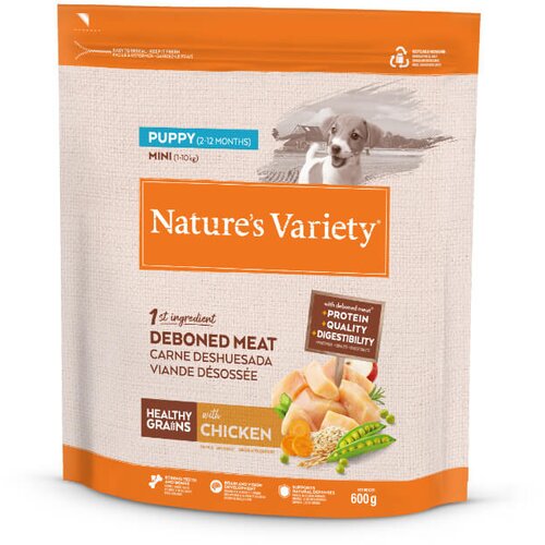 Nature’s Variety Nature's Variety Healthy Grains Dog Mini Puppy - pi&scaron;čanec 600 g Cene