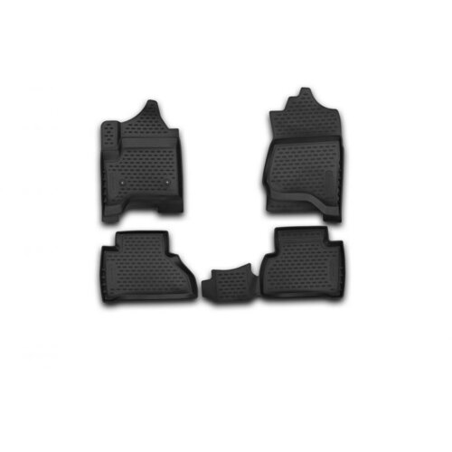 Element Tipske 3D gumene patosnice Cadillac Escalade (2015+), 4 komada, Crne Cene