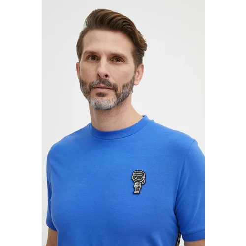 Karl Lagerfeld Majica kratkih rukava za muškarce, s aplikacijom, 542221.755026