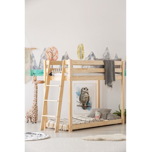 Adeko Pograd iz borovega lesa 90x190 cm CLPB - Adeko Cene