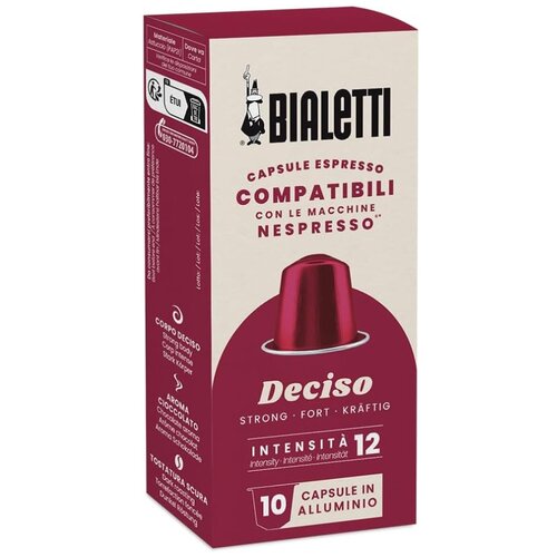 Bialetti Nespresso kompatibilne kapsule Deciso 10 kapsul Cene