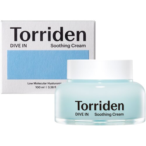 Torriden dive in low molecular hyaluronic acid soothing cream 100ml Slike
