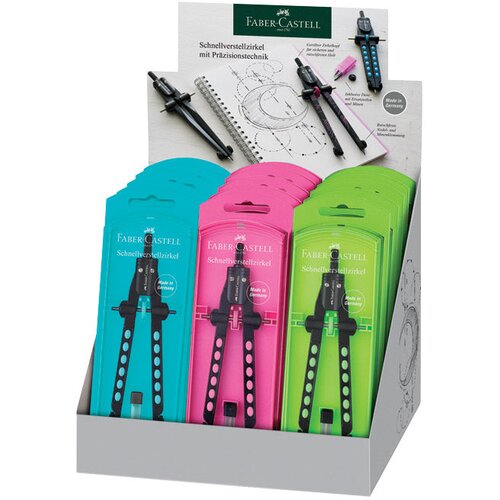 Šestar S PRECIZNIM PODE&Scaron;AVANJEM PLUS MINE FACTORY NEON FABER-CASTELL 174355 SORTIRANO BLISTER Cijene
