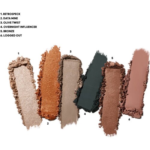 Mac Connect In Colour Eye Shadow Palette sjenilo za oči 6.25 g Nijansa bronze influence Slike