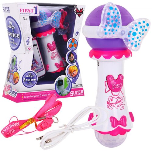  Microphone Karaoke Melodies Pink Slike