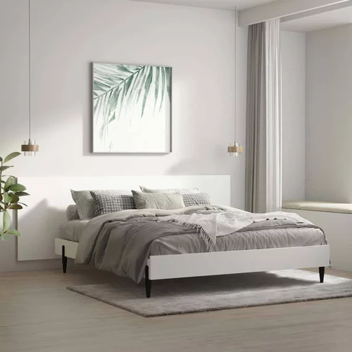  Uzglavlje za krevet bijelo 240x1 5x80 cm od konstruiranog drva