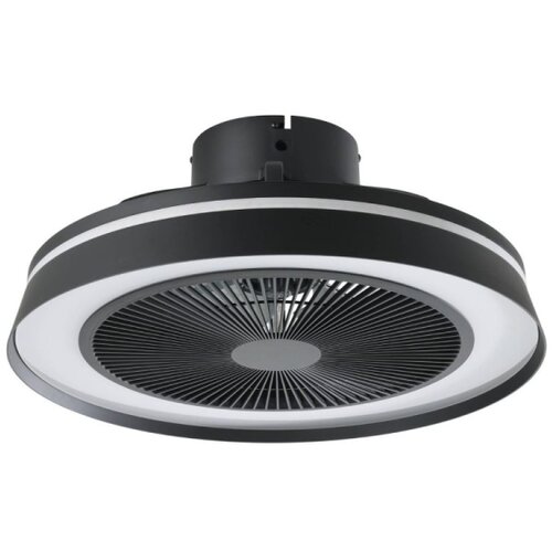 Eglo 35196 - LED RGBW stropni ventilator TRINIDAD 3xLED/8,5W/230V+LED/6W crna+daljinski upravljač Slike