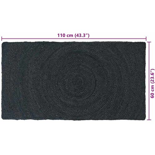  Tepisi za područja Tamnosiva 60 x 110 cm Juta Slike