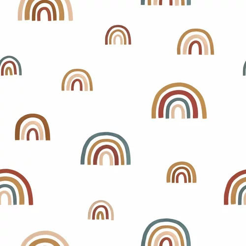 Lilipinso Otroška tapeta 10 m x 50 cm Goodlooking Rainbows –