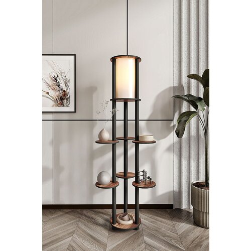 Opviq podna lampa volante, 150 cm, smeđa Cene