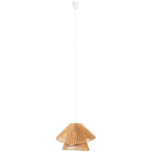  MAXLIGHT P0578 - Visilica na sajli AMALFI 1xE27/15W/230V, prečnik 45 cm, bež Cene