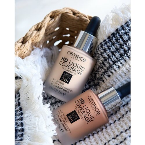 Catrice HD Liquid Coverage tekoči puder odtenek 032 - Nude Beige 30 ml Slike