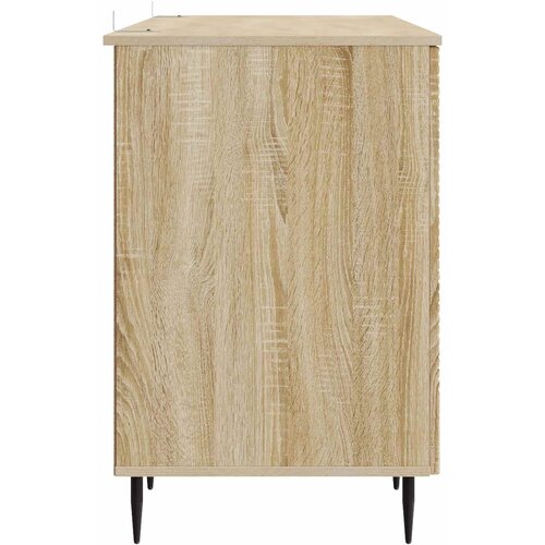  Stol Hrast sonoma 142,5 x 50 x 75 cm Konstruirano drvo Slike