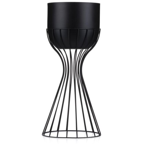  saksija za cveće LOFT 46x20 cm crna Slike