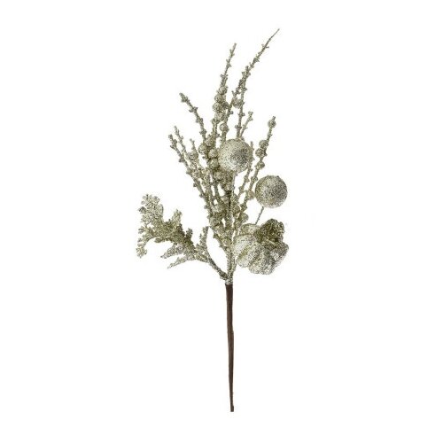 Dekordom 79749 Novogodi&amp;scaron;nji cvet champagne berry pick 32cm - ild ( 039271 ) Slike