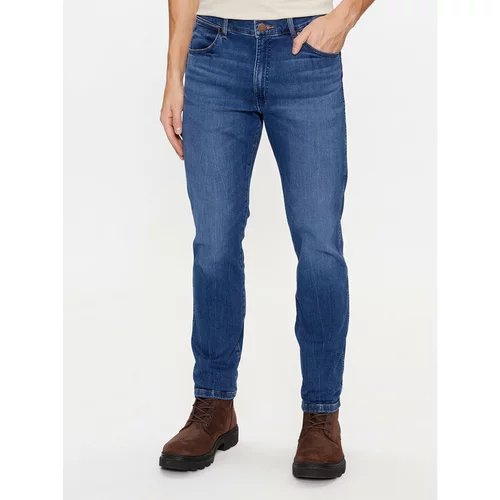 Wrangler Jeans hlače Larston 112341422 Modra Slim Fit