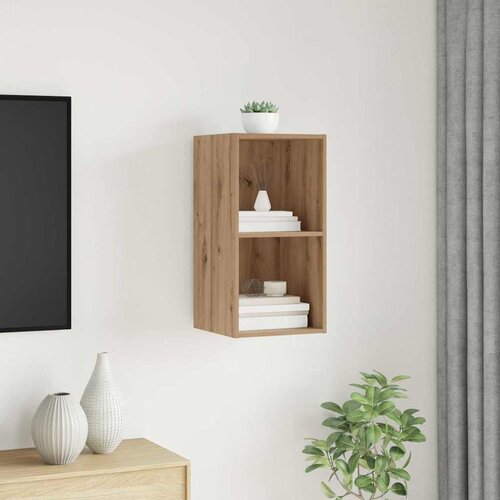  Set TV komoda Zidne Umjetnički hrast 37 x 37 x 72 cm Slike