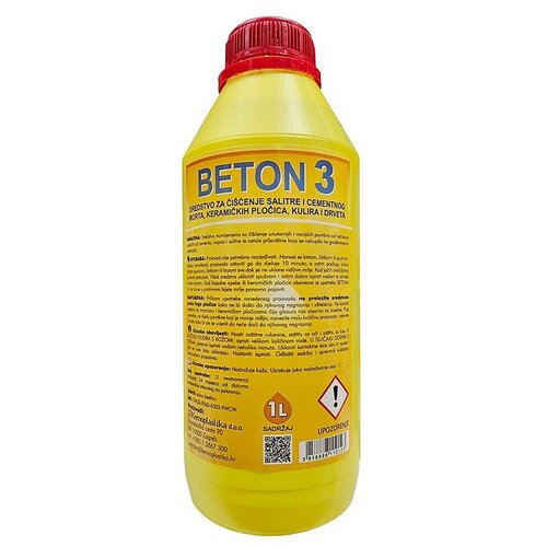  Univerzalno sredstvo za či&amp;scaron;ćenje Beton 3 (1 l) Slike