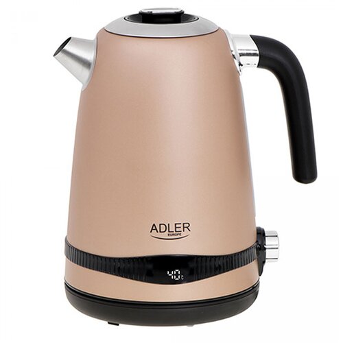 Adler Grelnik vode AD1295, LCD, 1.7L, šampanjec Cene
