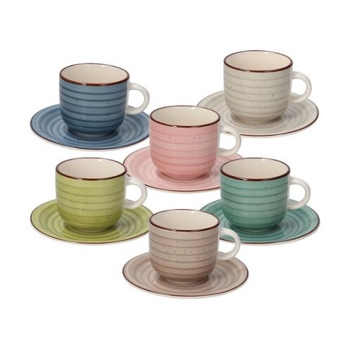  SET SOLJA ZA CAJ 6_1 LOUISE URBAN PASTEL TOGNANA Cene