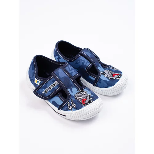 SHELOVET Blue children's slippers for kindergarten 3F