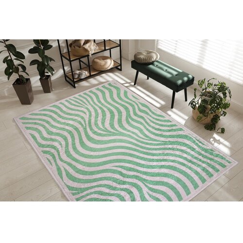 Vitaus Zeleni periv tepih 120x180 cm Green Zebra &amp;ndash; Slike