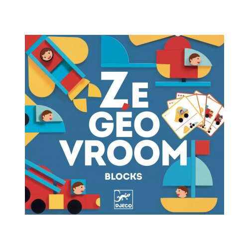Djeco geometrijske oblike &amp;ndash; sestavljanka &amp;ndash; prevozna sredstva Slike