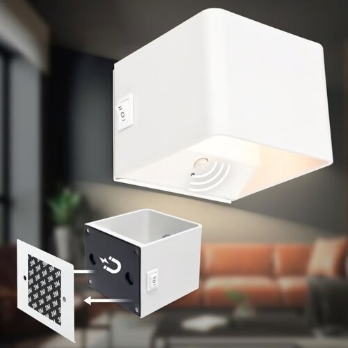BRILONER 3879016 - led punjiva zidna svetiljka sa senzorom borra LED/1,5W/5V 3600 mah bela Slike