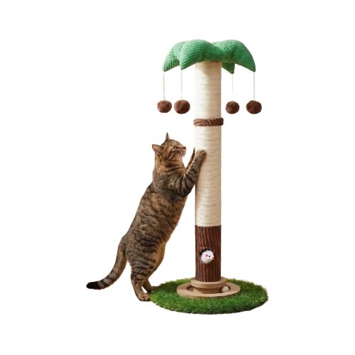 SpringCat Grebalica za mačke Tropski raj, Zelena Cene
