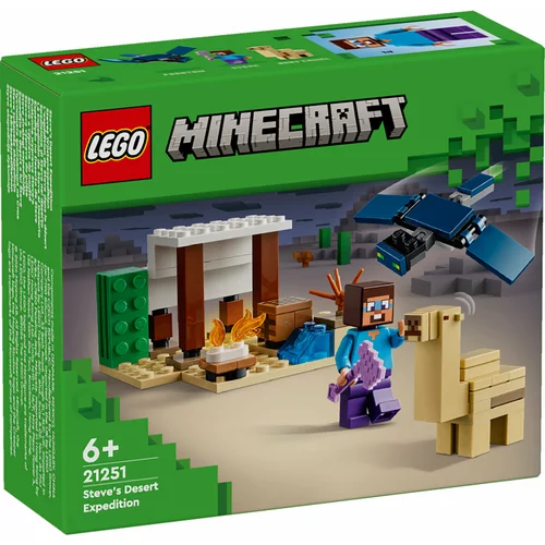 Lego Minecraft® 21251 Steveova pustinjska ekspedicija